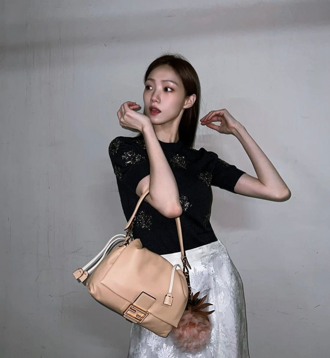 펜디 맘마 바게트 나파 미디움