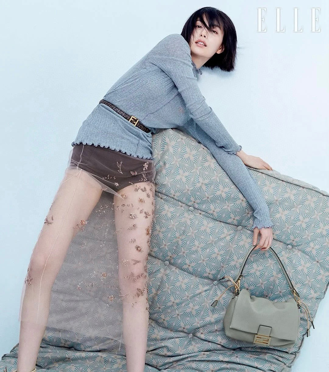 펜디 맘마 바게트 나파 미디움