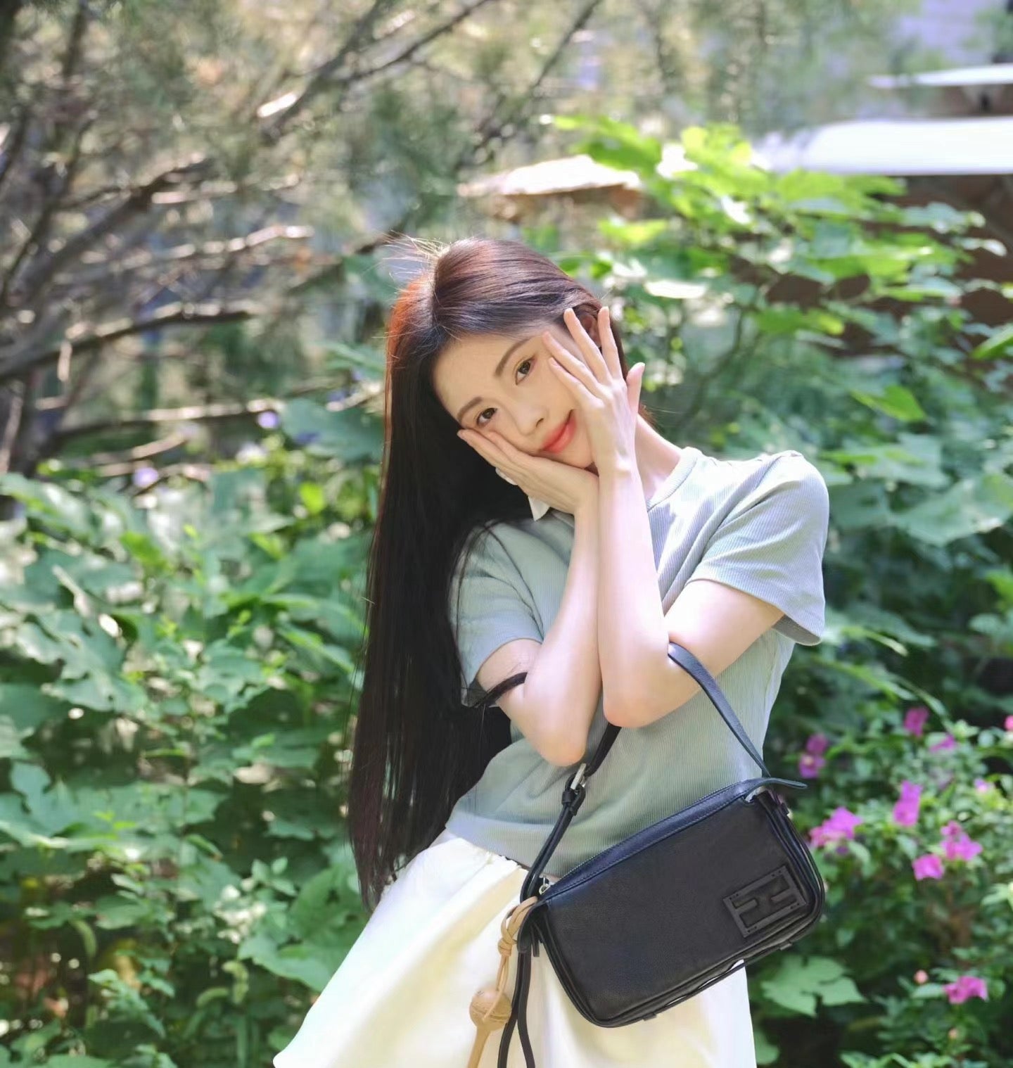 펜디 심플리 숄더백 미니