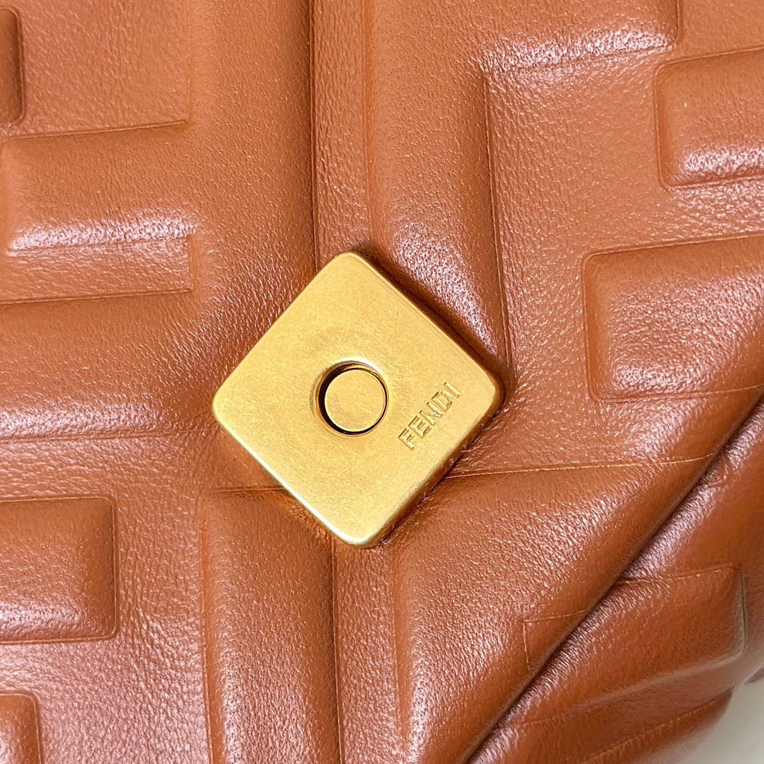 펜디 바게트 백 나파 미니