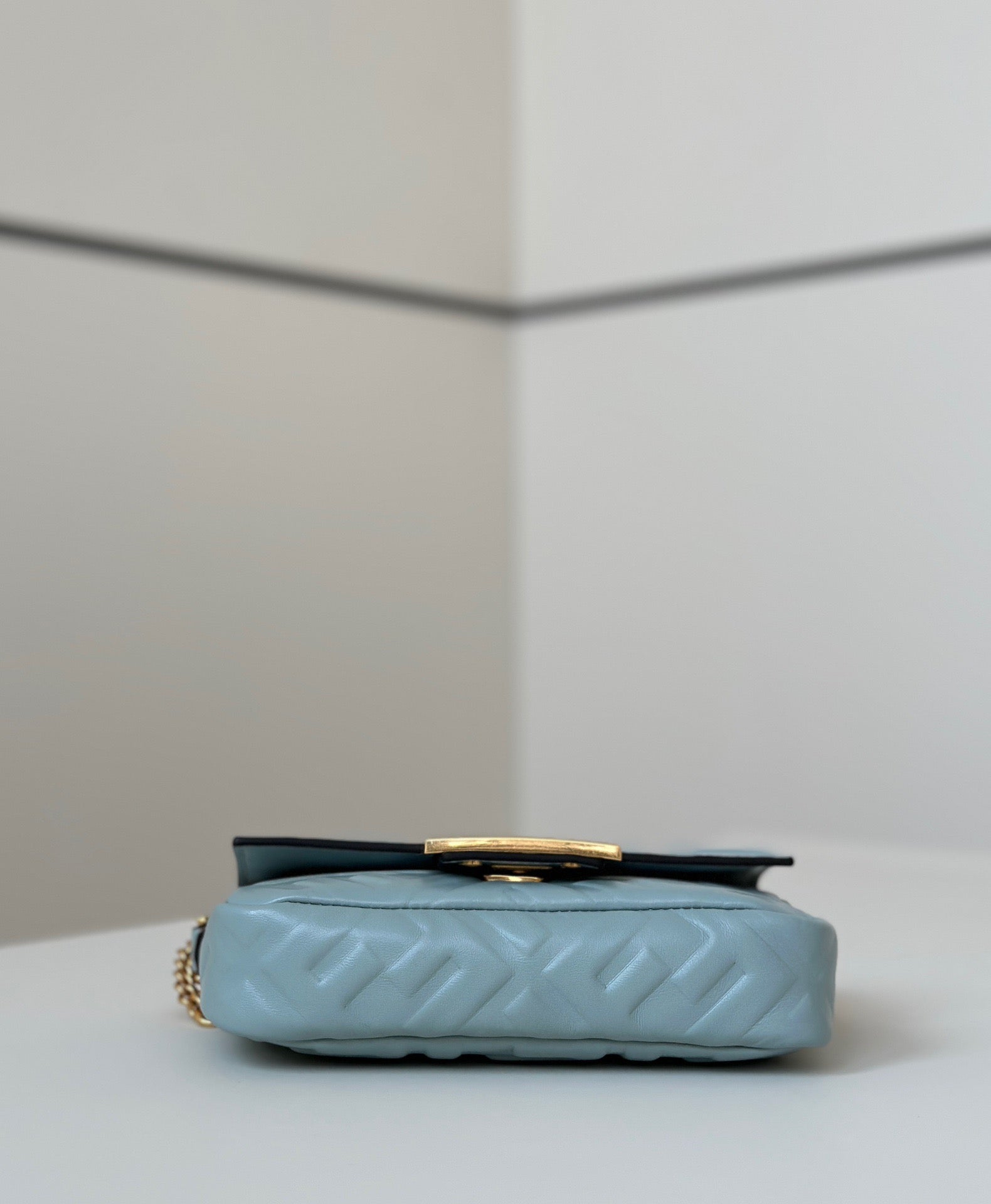 펜디 바게트 백 나파 미니