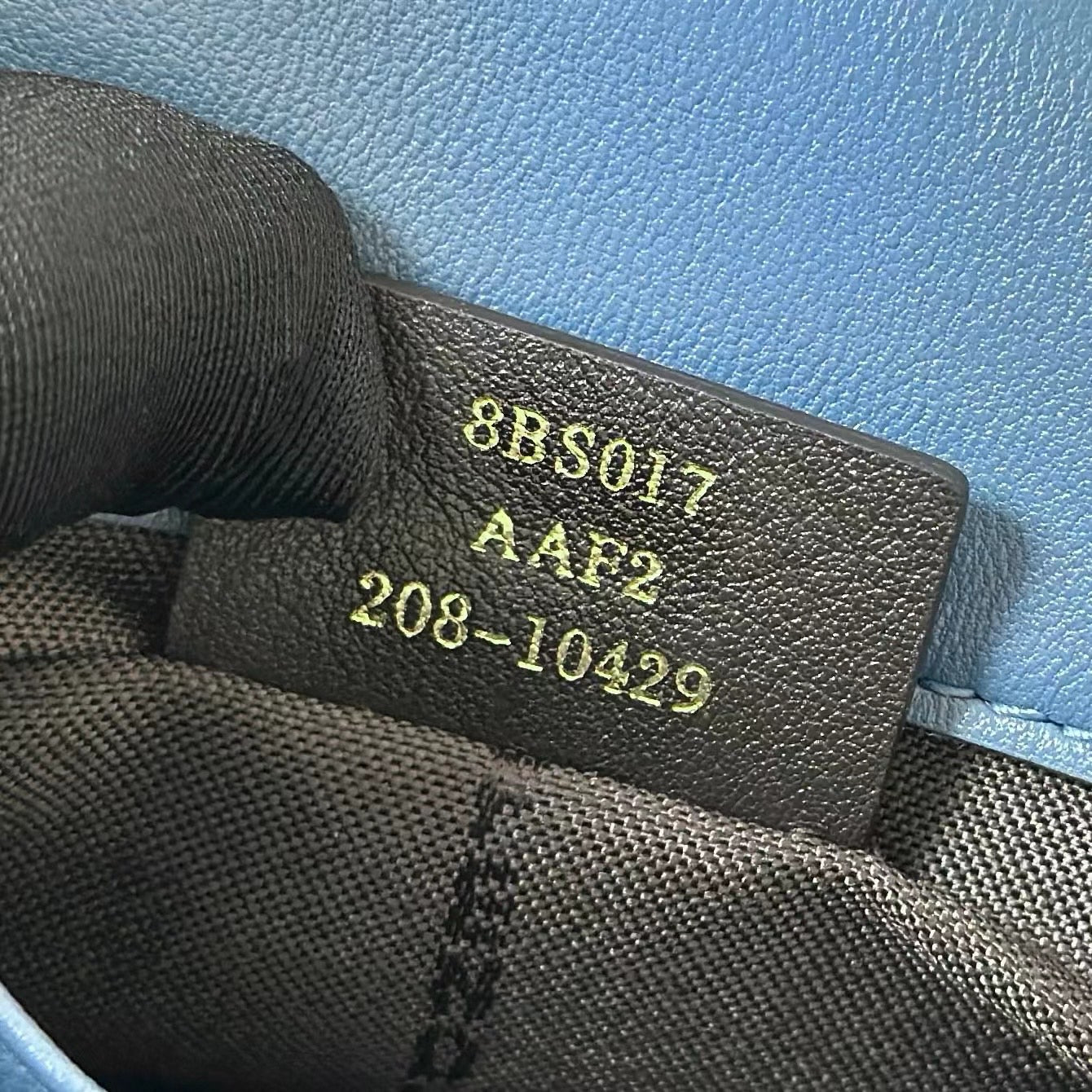 펜디 바게트 백 나파 미니