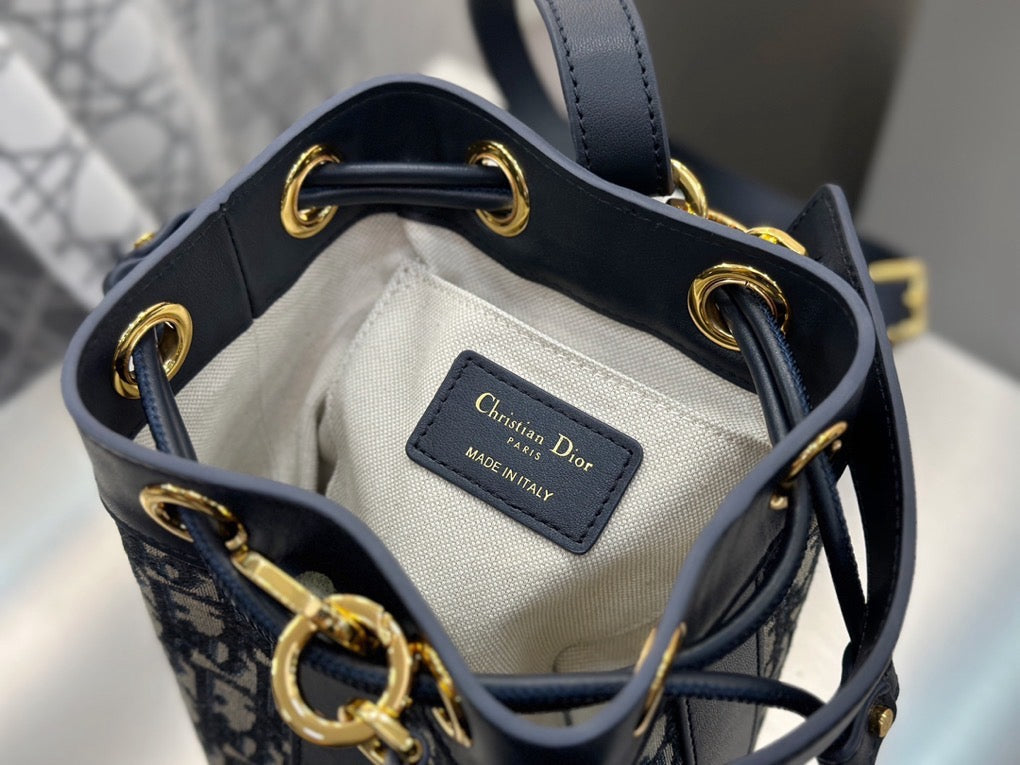 디올 오블리크 자카드 백팩 스몰