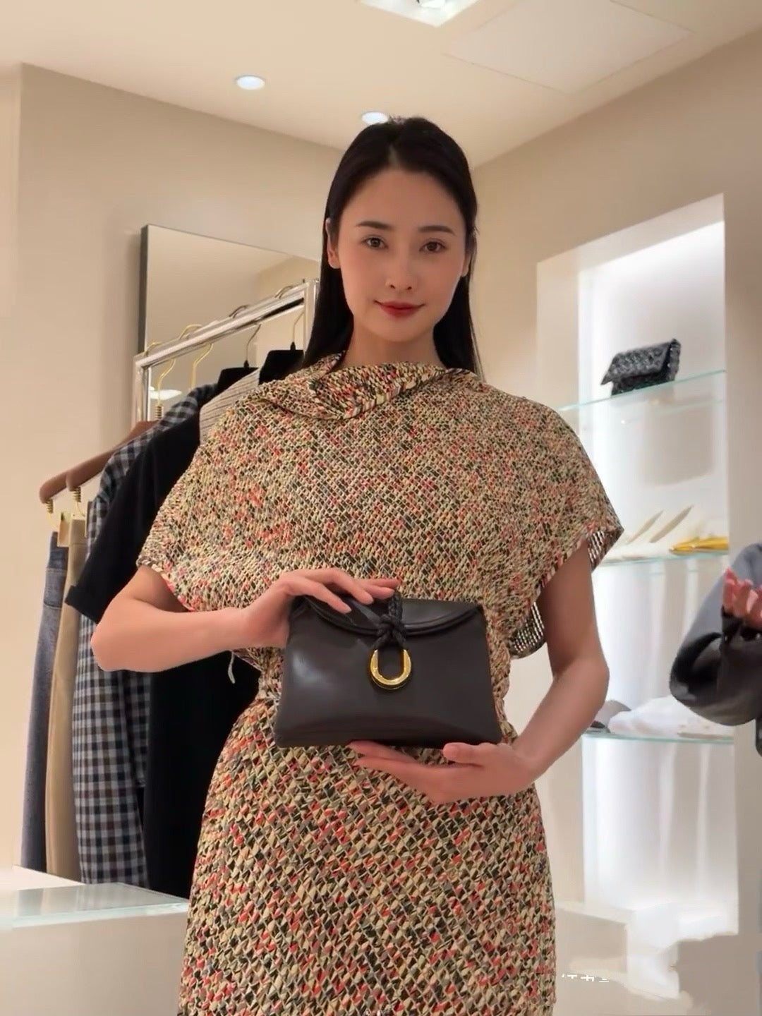 보테가 베네타 리베르타 숄더백 베이비