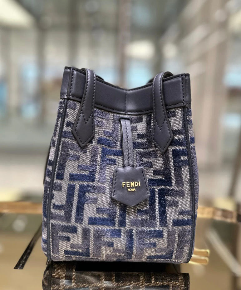 펜디 오리가미 FF 자카드 미니