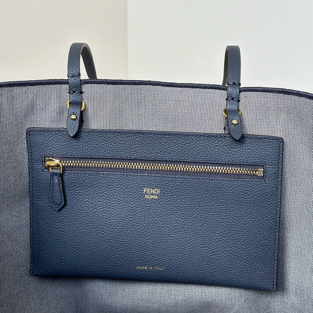 펜디 롤 FF 자카드 라지