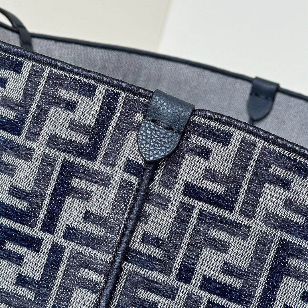 펜디 롤 FF 자카드 라지