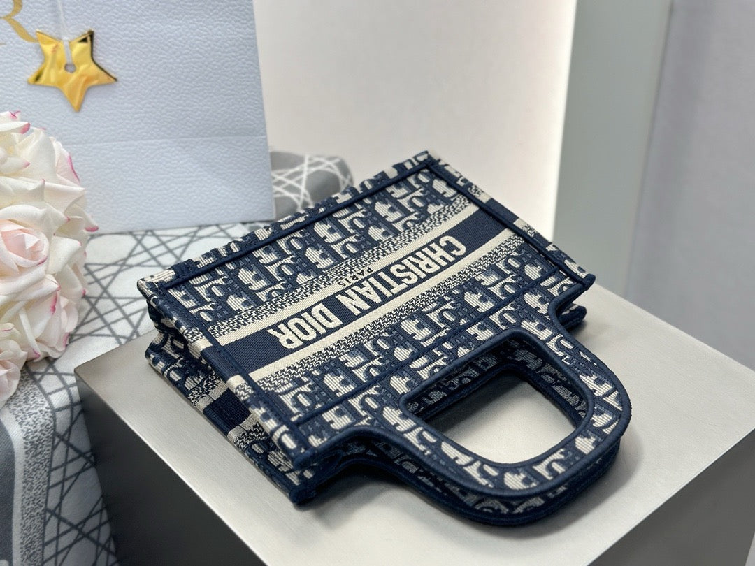 디올 오블리크 북토트백 미니