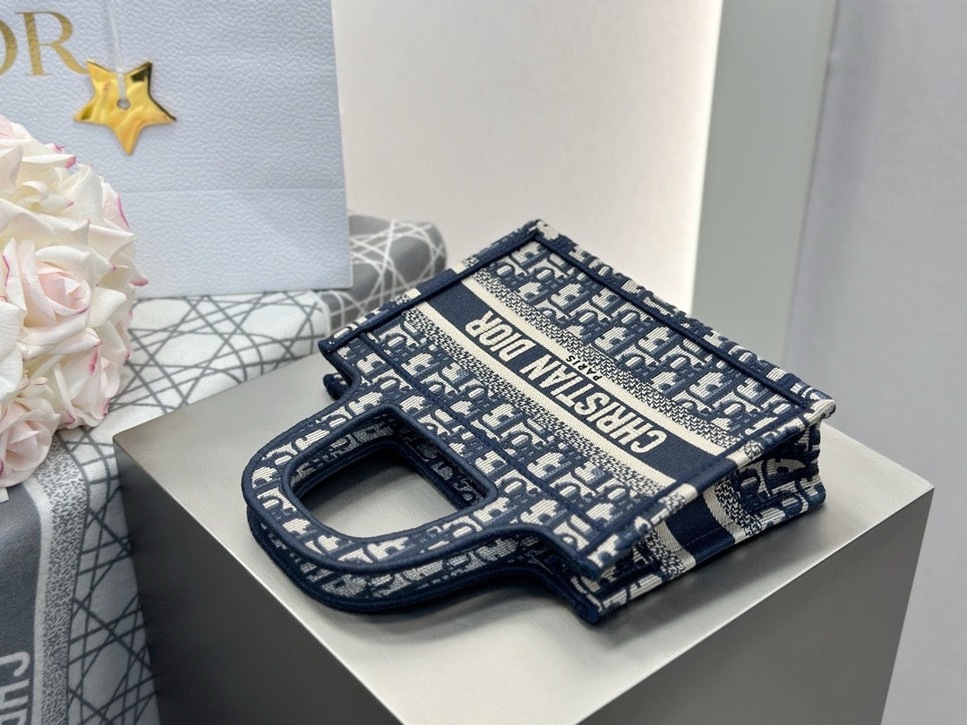 디올 오블리크 북토트백 미니