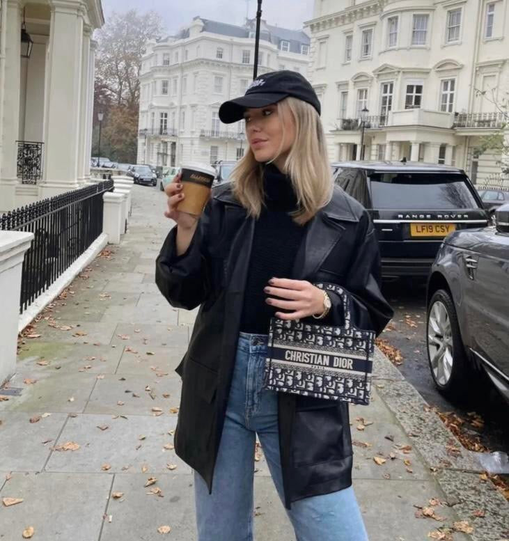 디올 오블리크 북토트백 미니