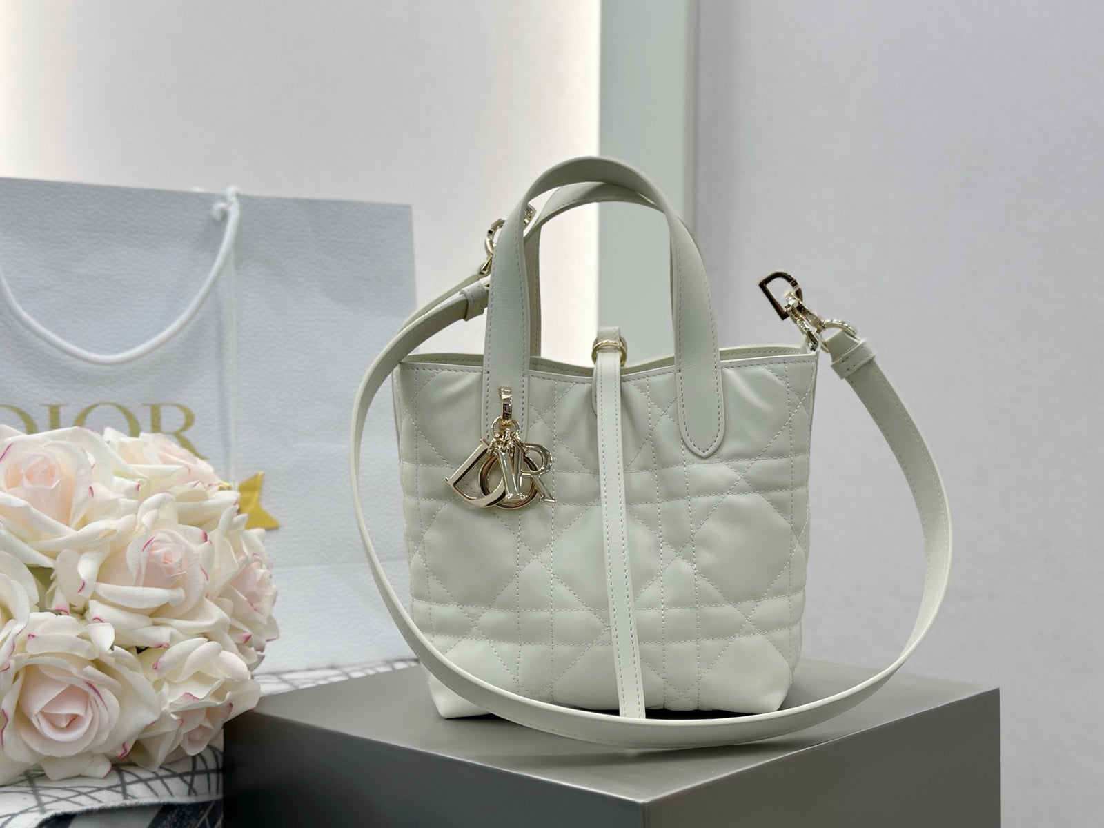 디올 버티컬 뚜주흐백 스몰,미디움