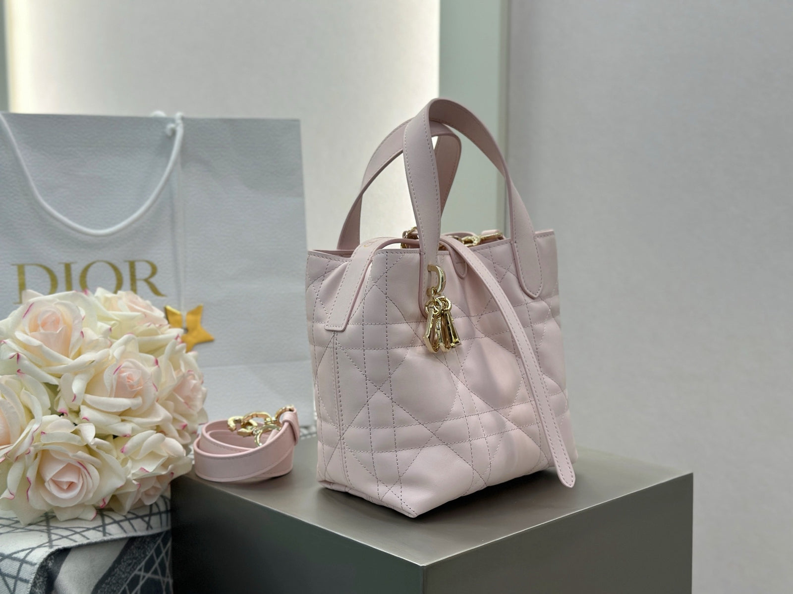 디올 버티컬 뚜주흐백 스몰,미디움