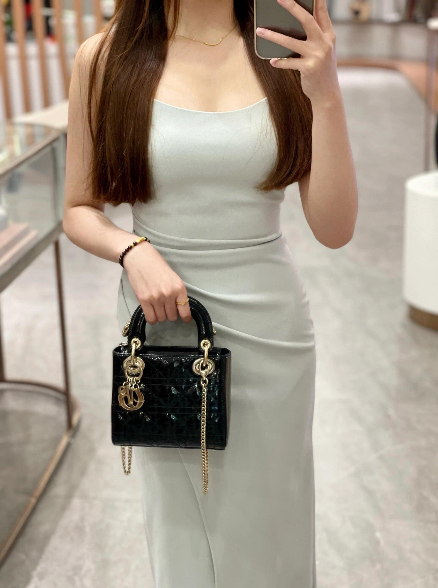 디올 페이던트 레이디백 미니