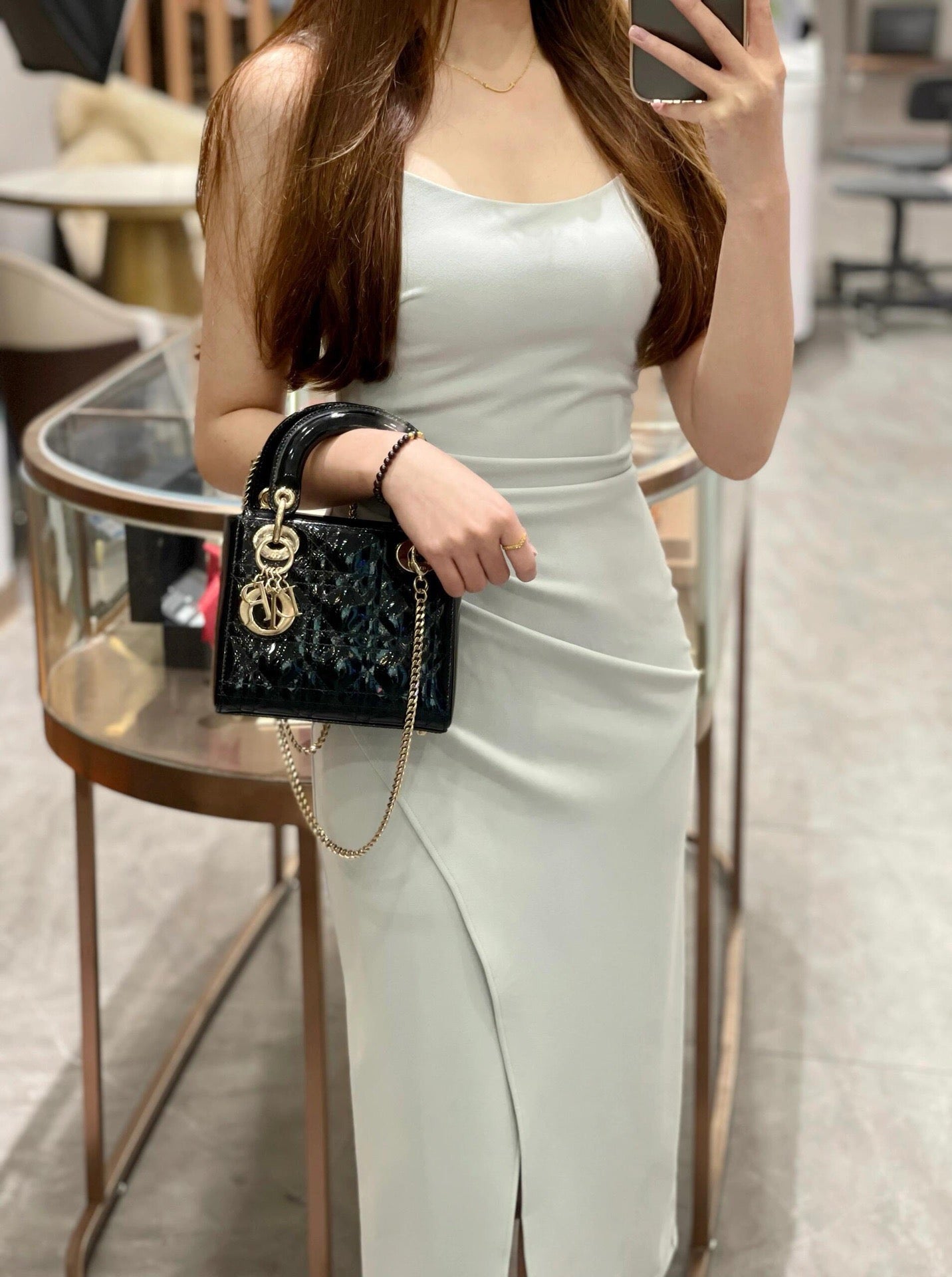 디올 페이던트 레이디백 미니