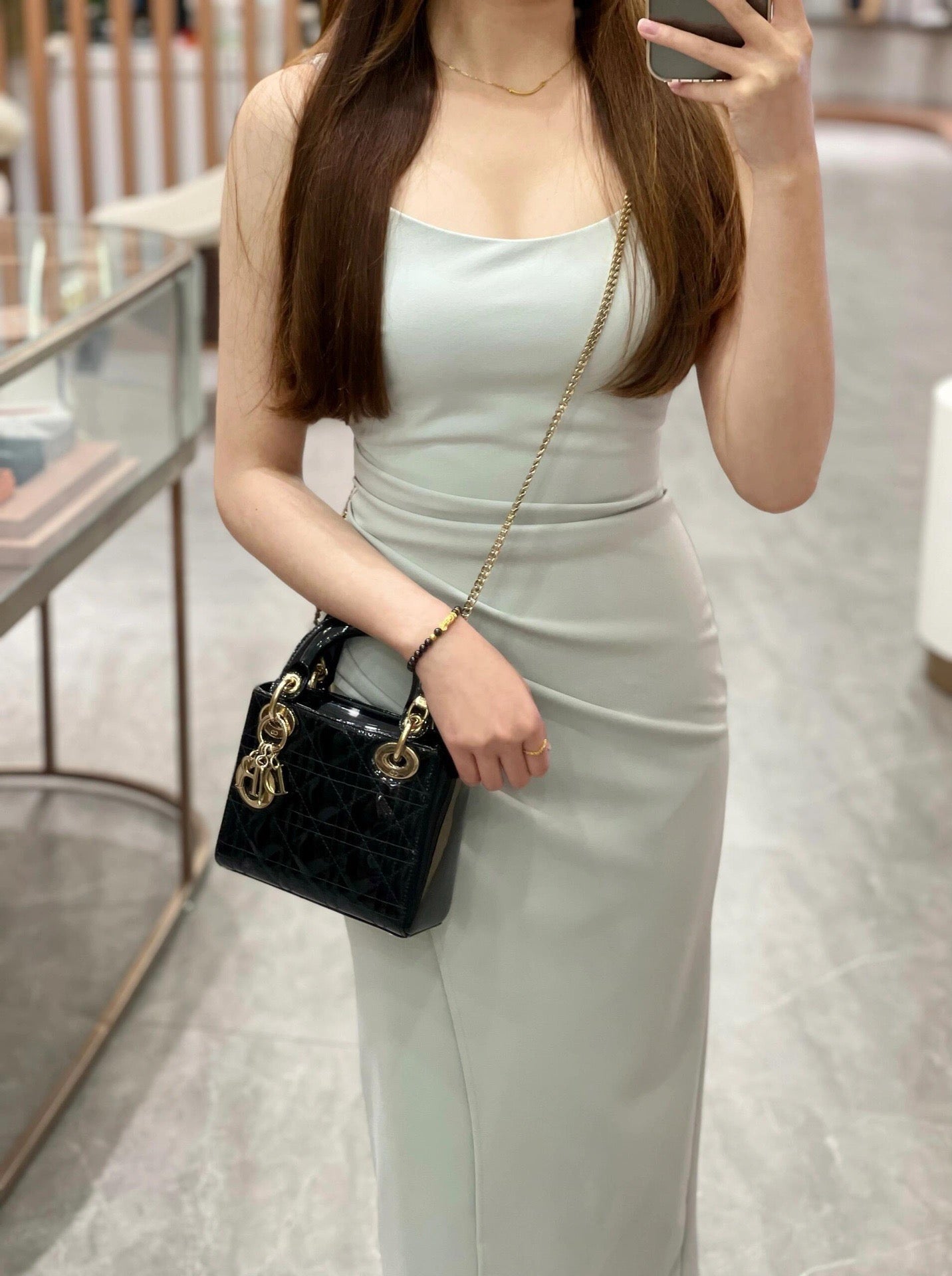 디올 페이던트 레이디백 미니