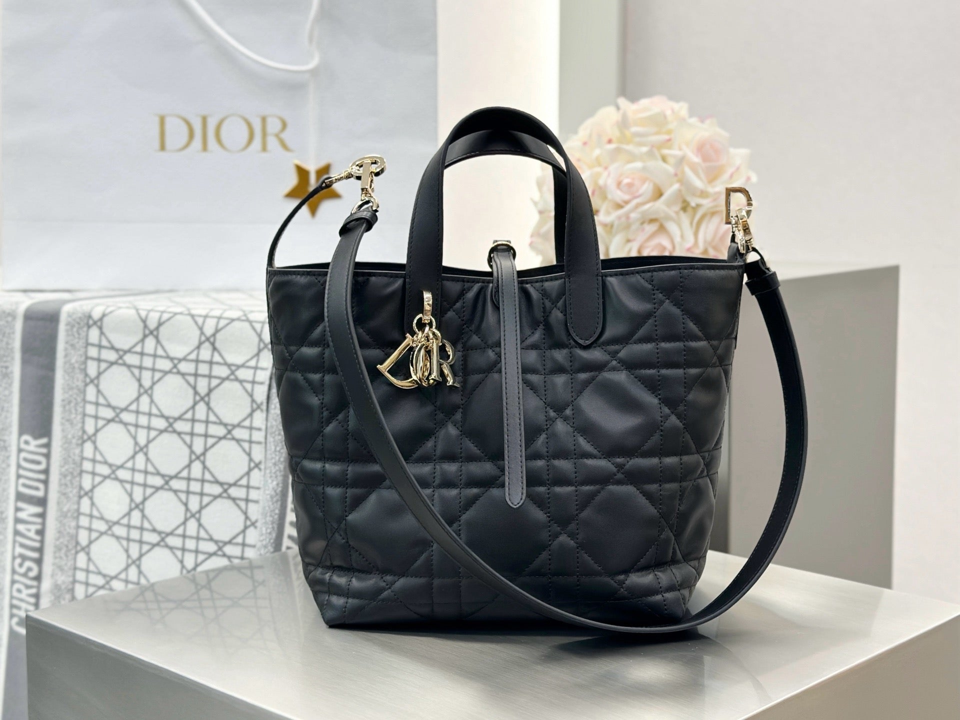 디올 버티컬 뚜주흐백 스몰,미디움