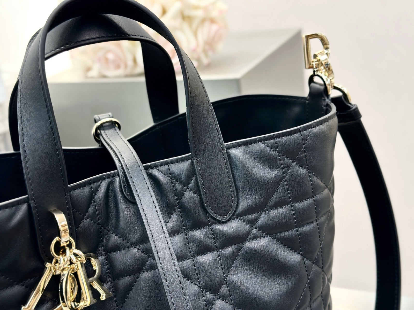 디올 버티컬 뚜주흐백 스몰,미디움