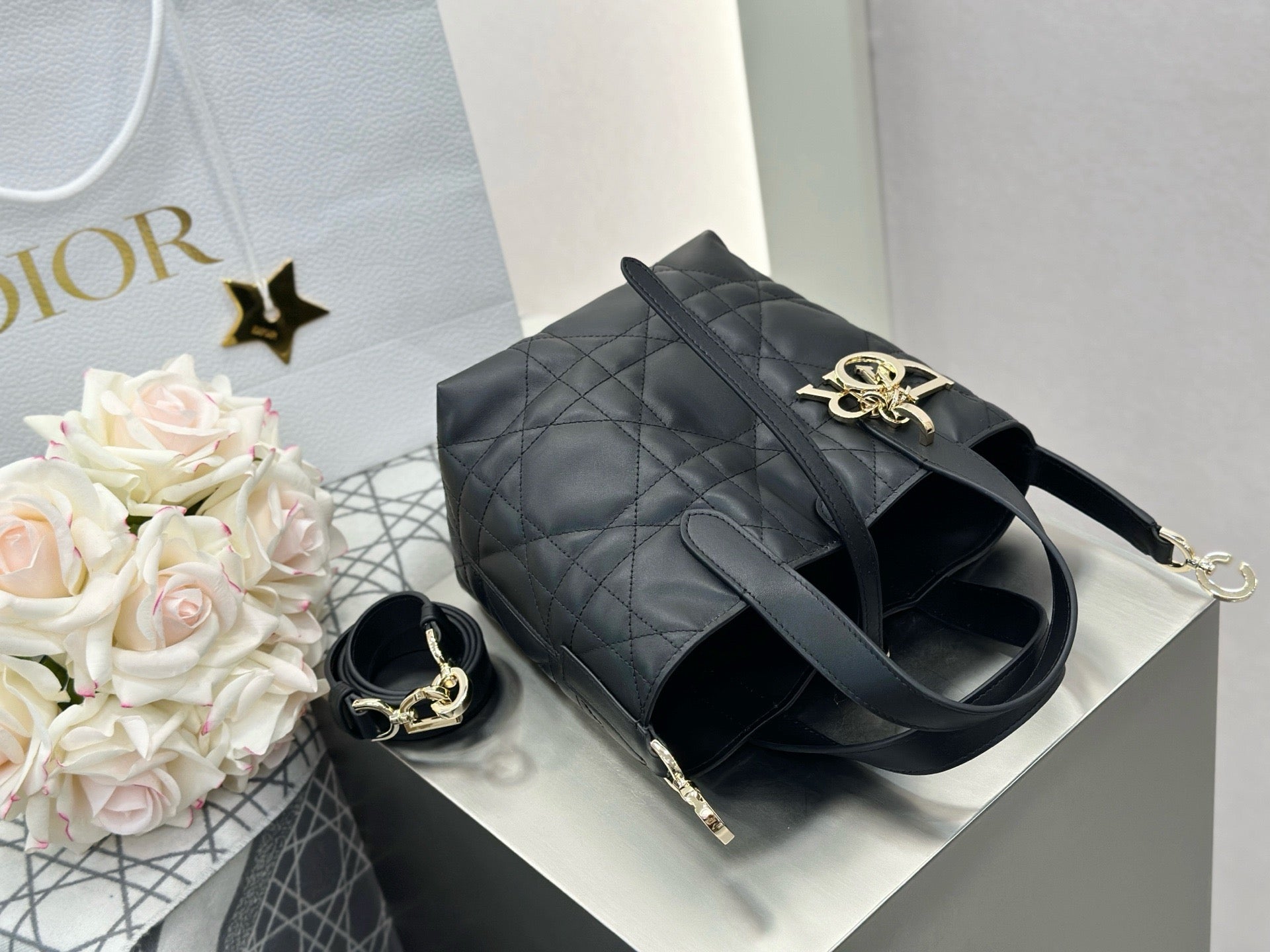 디올 버티컬 뚜주흐백 스몰,미디움