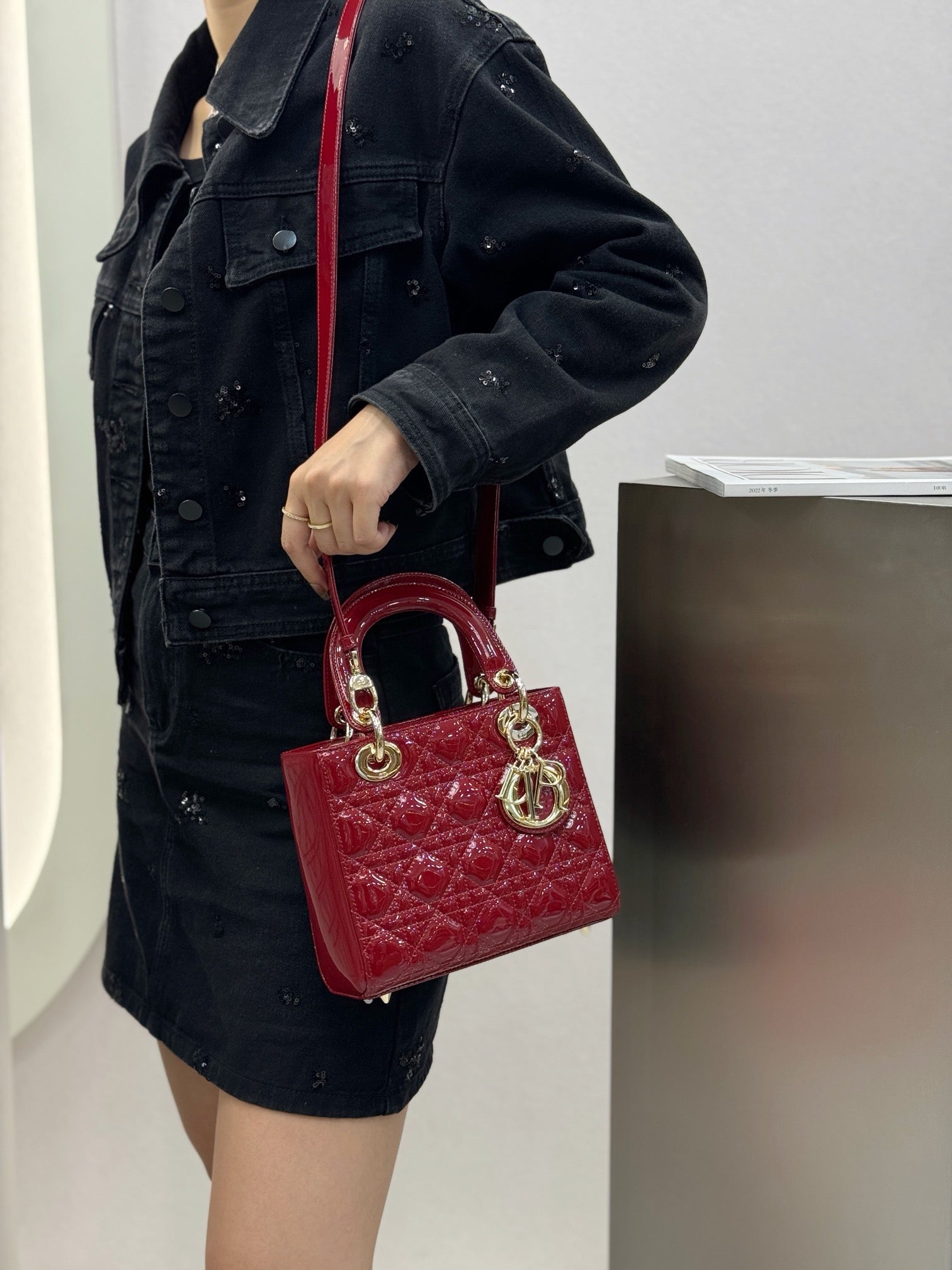 디올 페이던트 레이디백 스몰