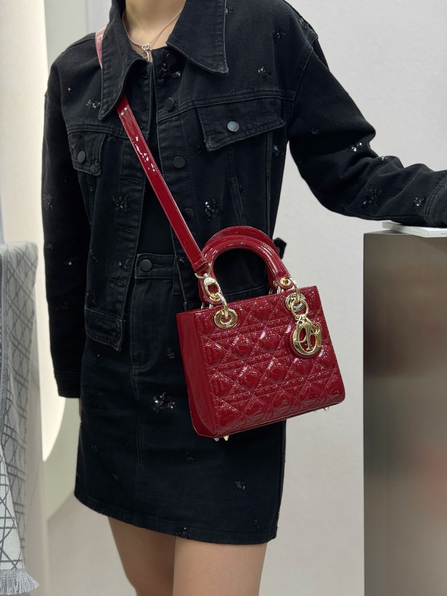 디올 페이던트 레이디백 스몰