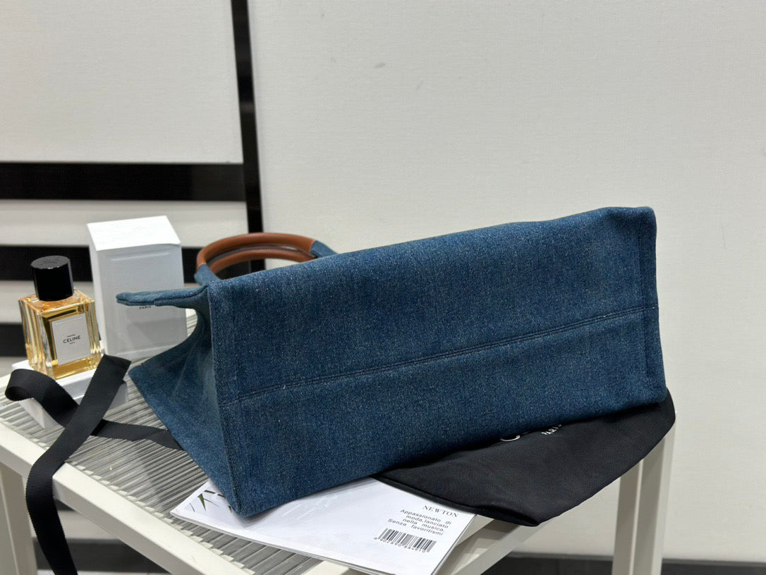 셀린느 셀린 파리 데님 토트백