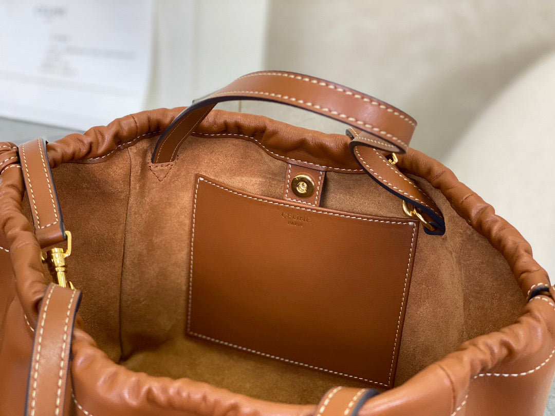 셀린느 퀴르 트리옹프 드로우스트링 카바스백 스몰