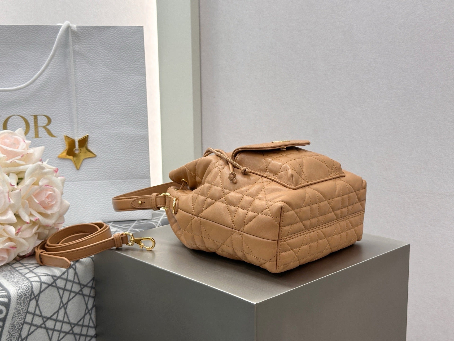 디올 카로 스몰 버킷백