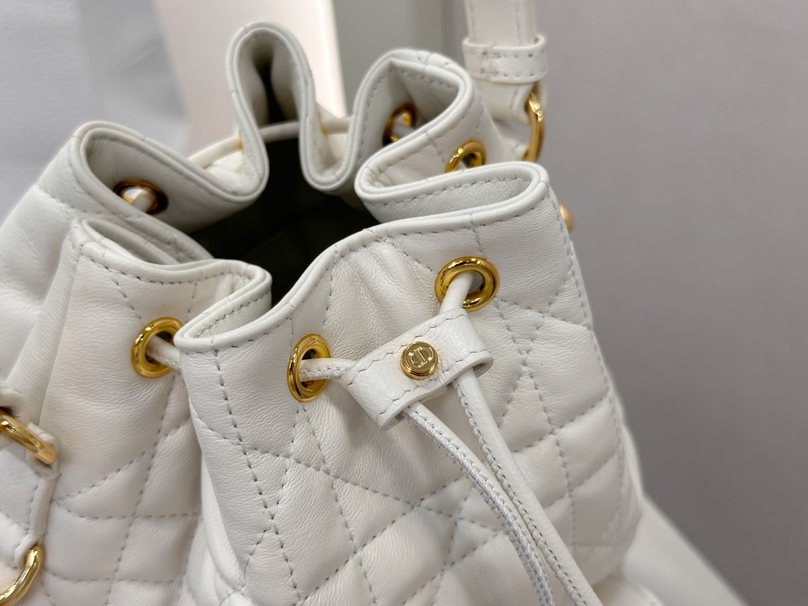 디올 카로 스몰 버킷백