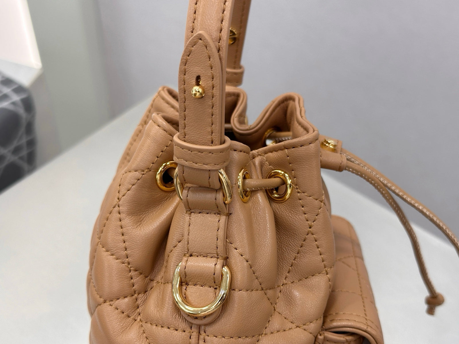 디올 카로 나노 버킷백