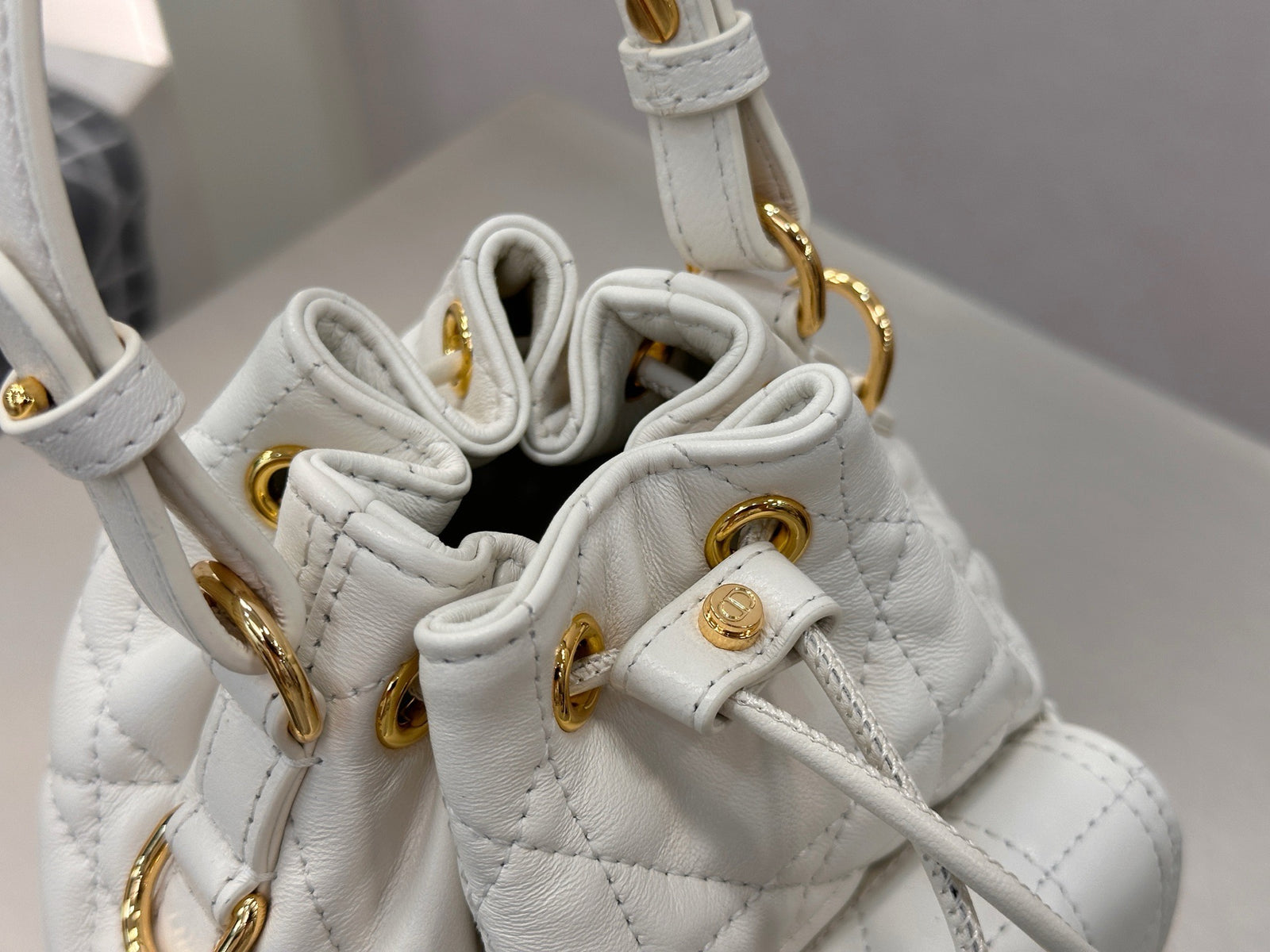 디올 카로 나노 버킷백