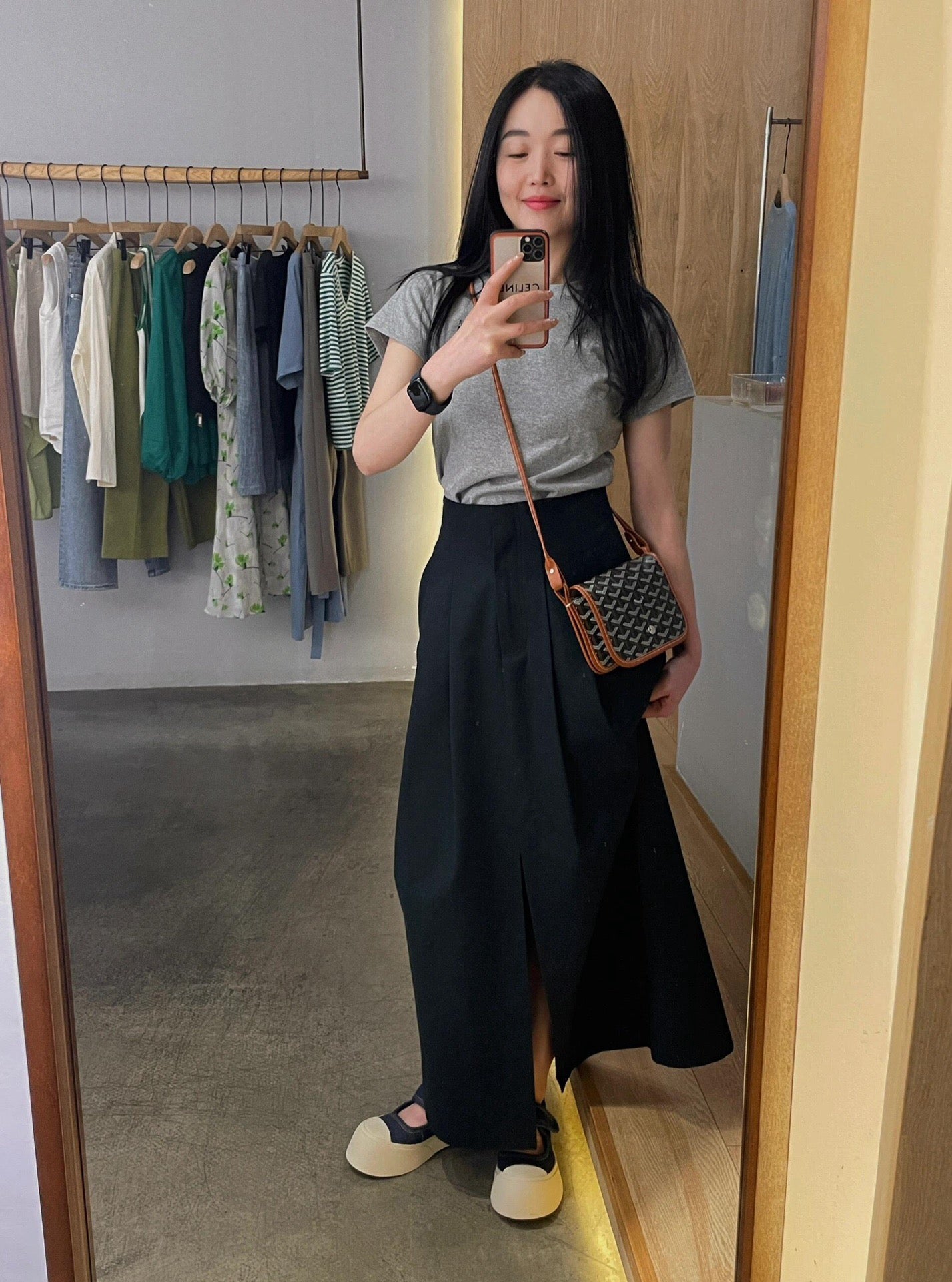 고야드 플뤼메 크로스백