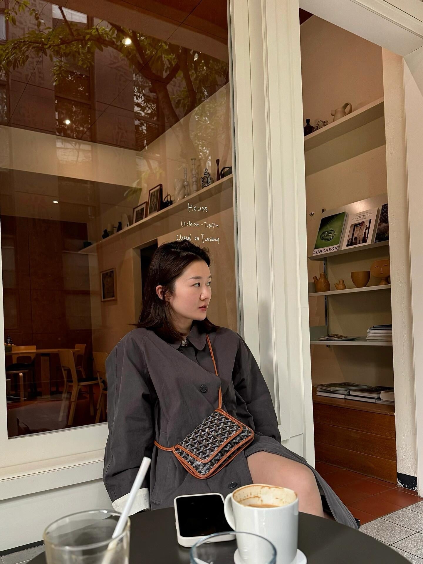 고야드 플뤼메 크로스백