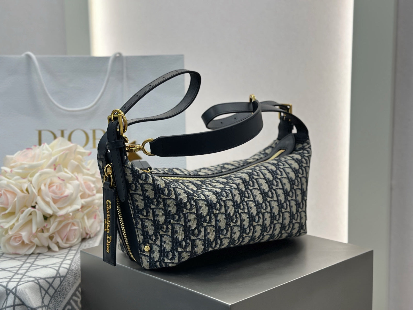 디올 오블리크 디저니백 미디움