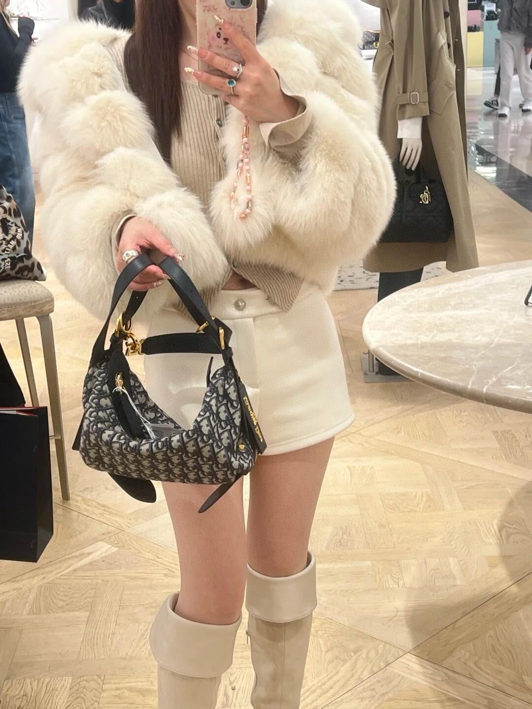 디올 오블리크 디저니백 미디움