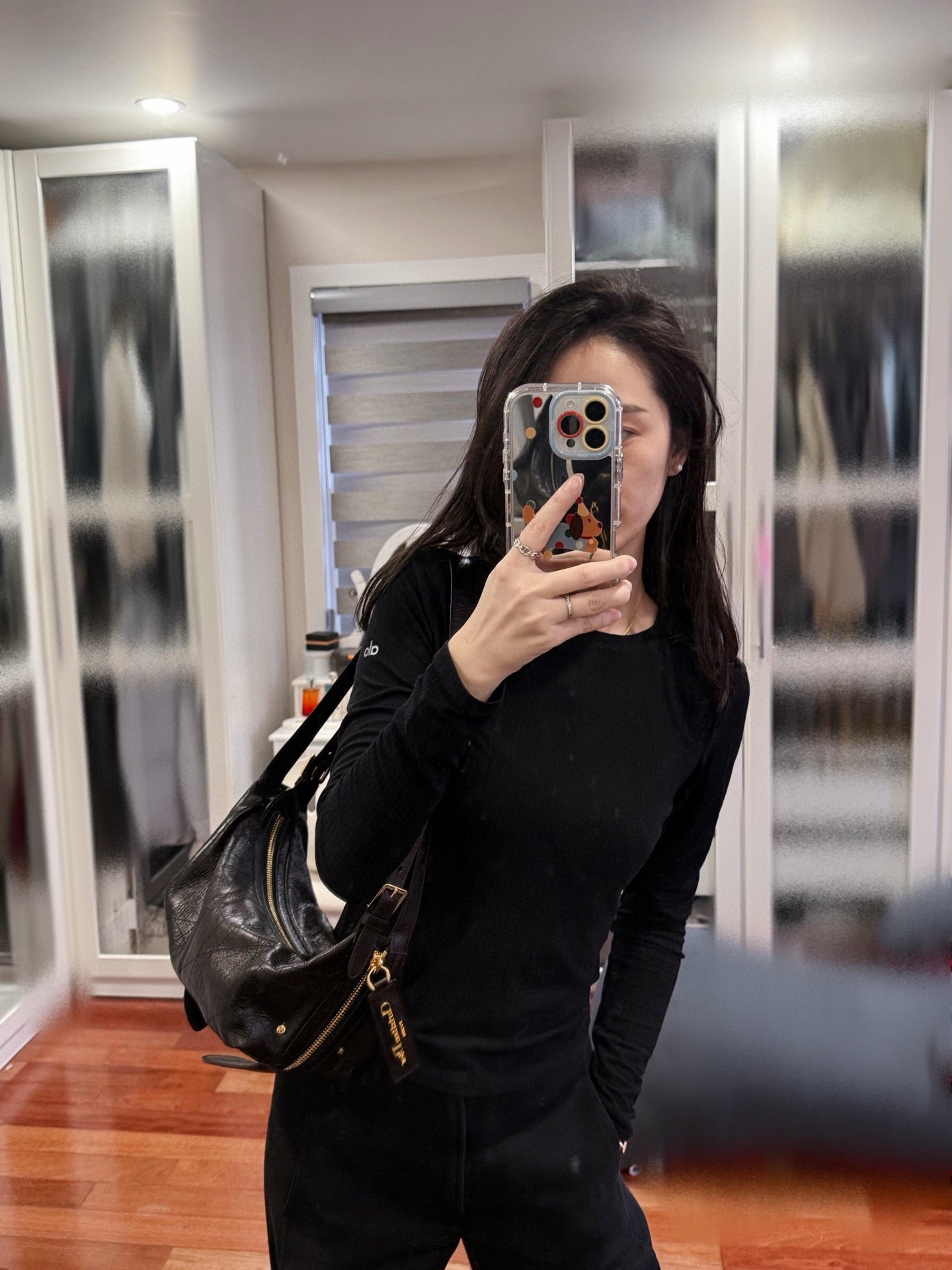 디올 매크로까나쥬 크링클 디저니 백 스몰