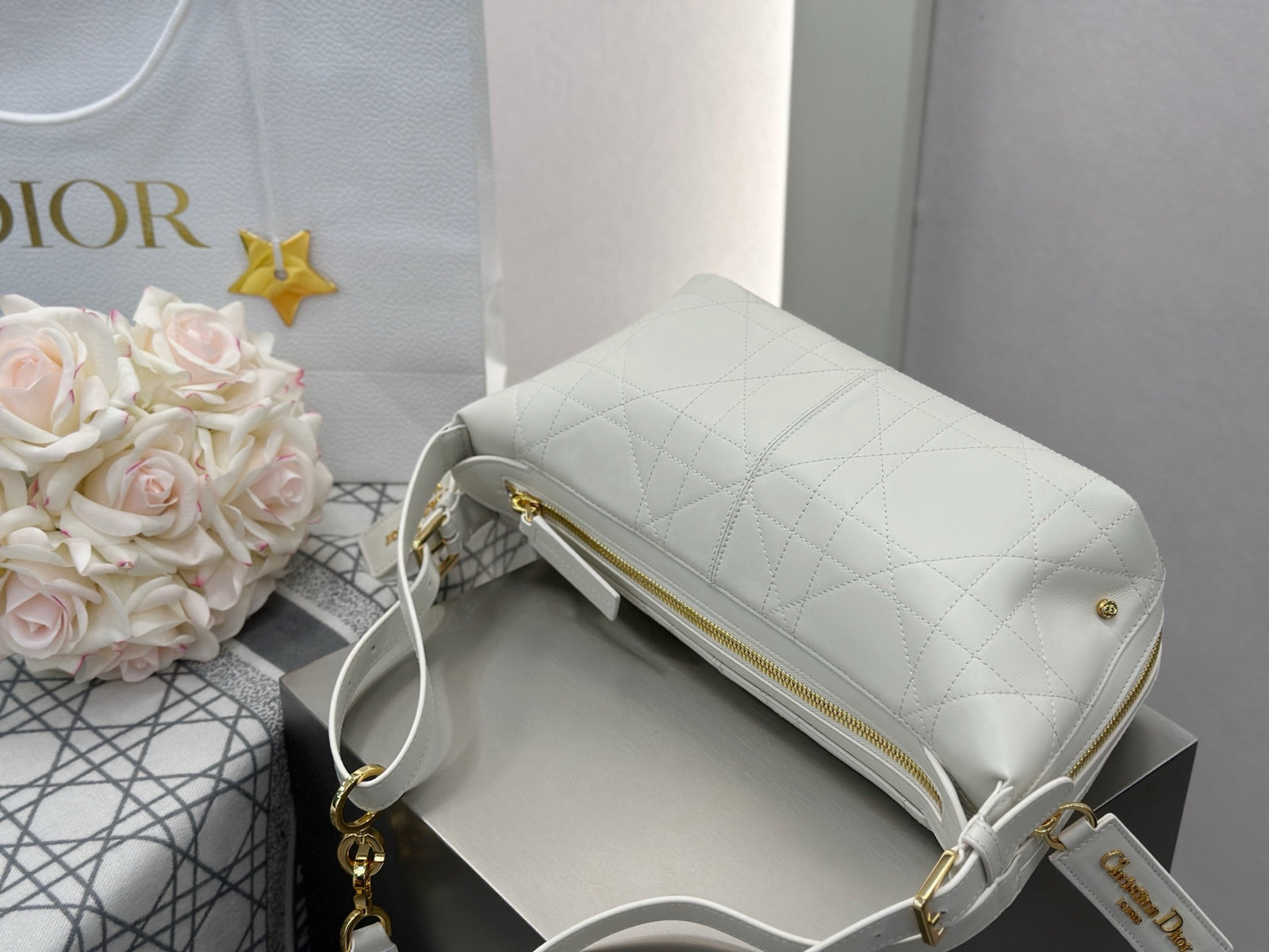 디올 매크로까나쥬 크링클 디저니 백 스몰