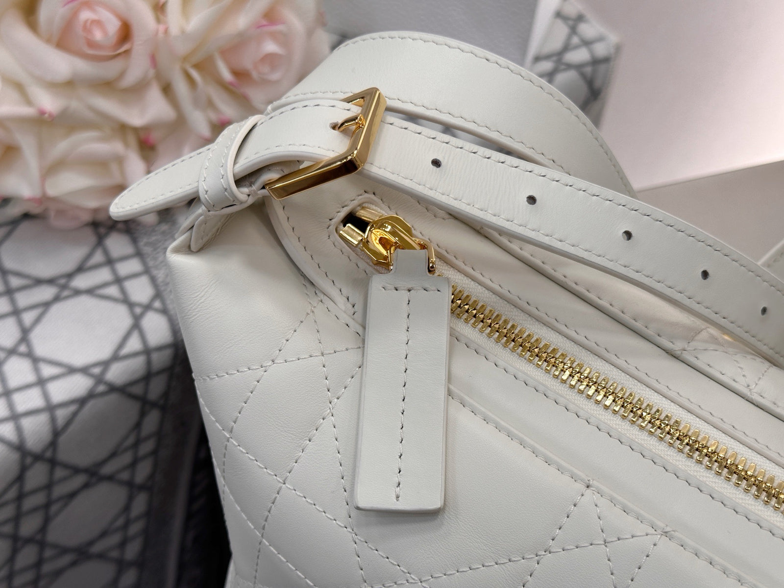 디올 매크로까나쥬 크링클 디저니 백 스몰