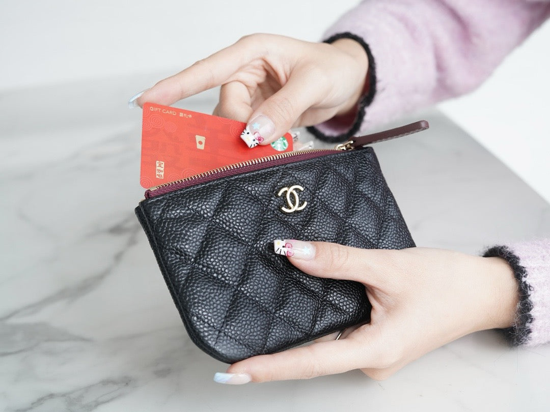 샤넬 클래식 스몰 파우치