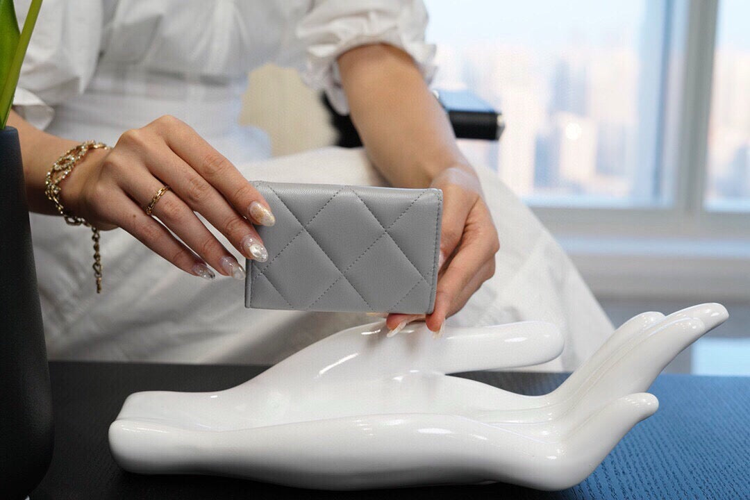 샤넬 19 카드지갑