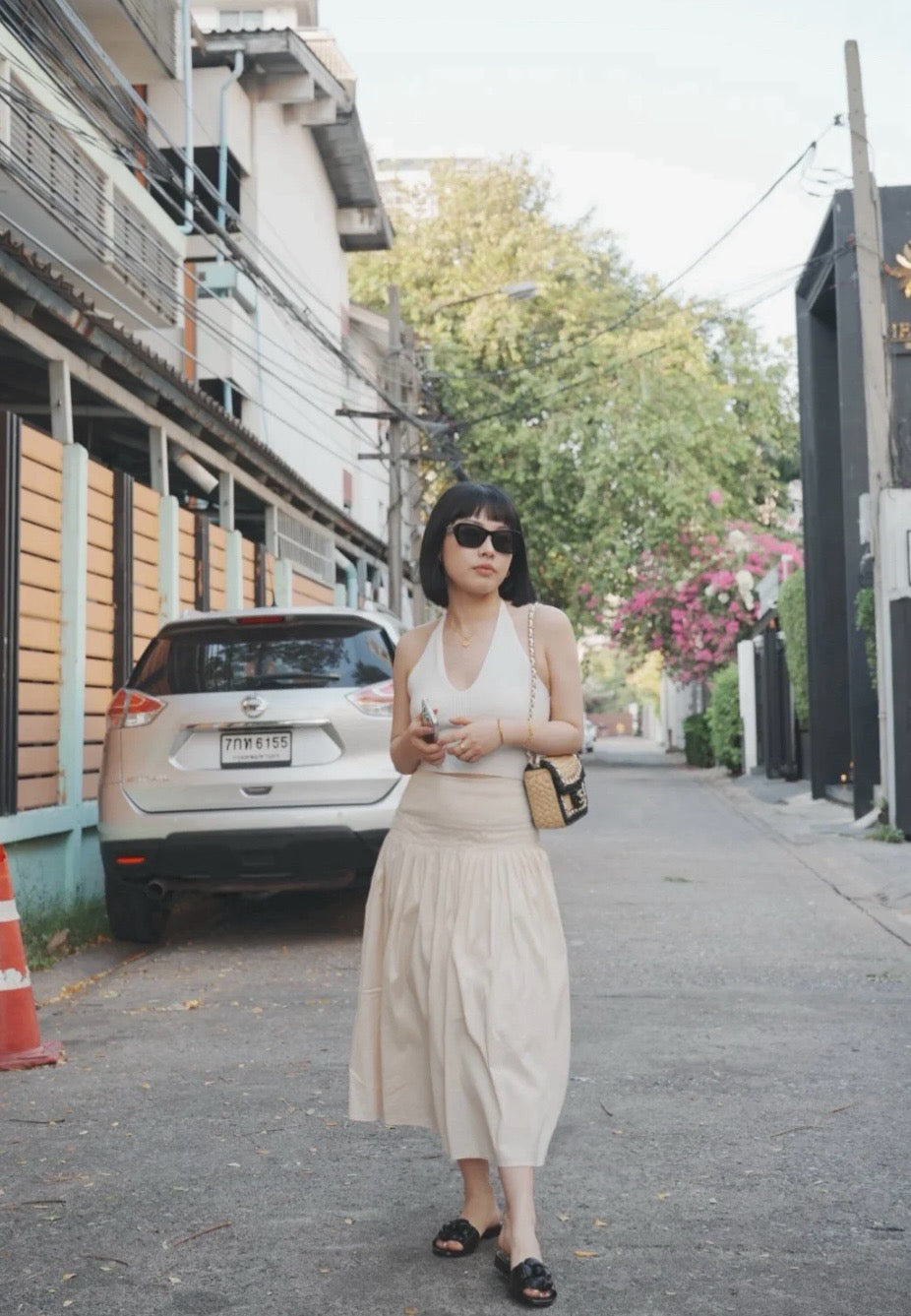 샤넬 까멜리아 뮬