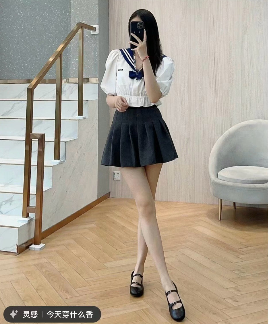 샤넬 더블 스트랩 메리제인 플랫