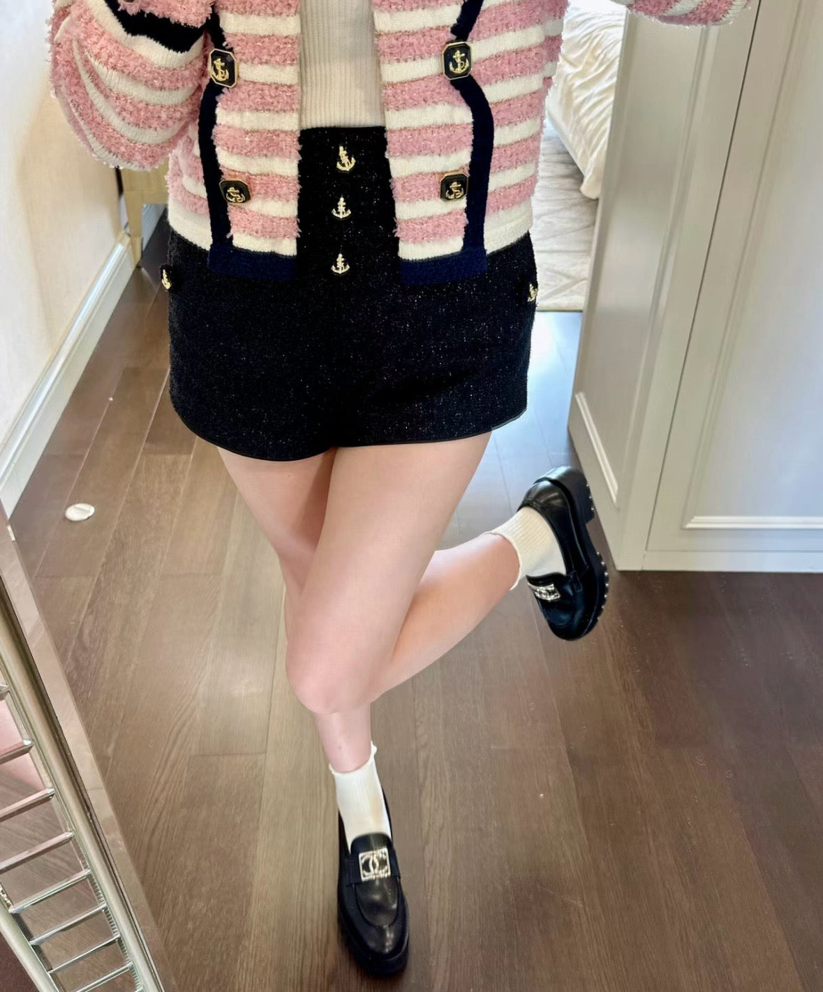 샤넬 23B CC로고 로퍼