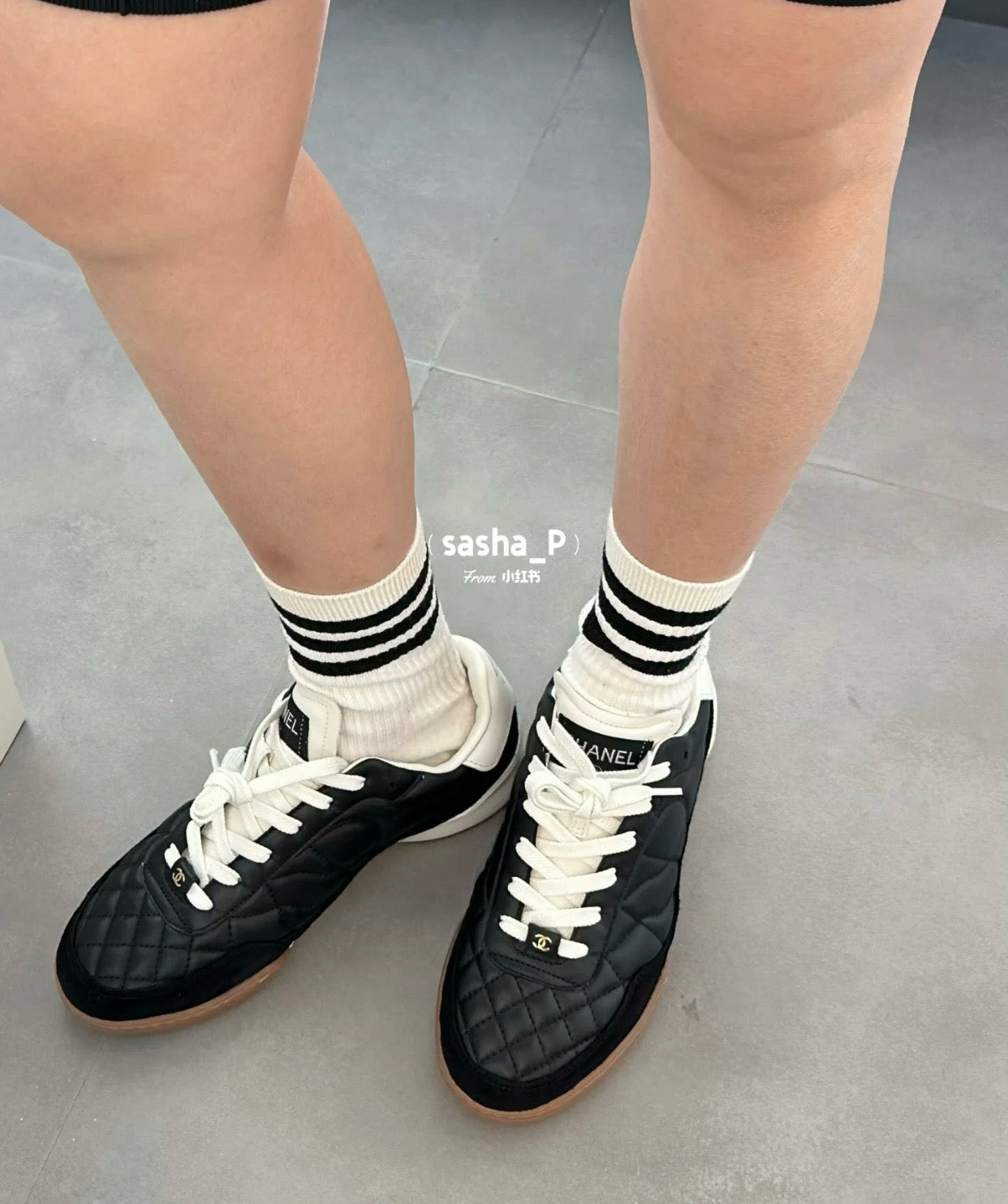 샤넬 로우탑 퀄팅 스니커즈