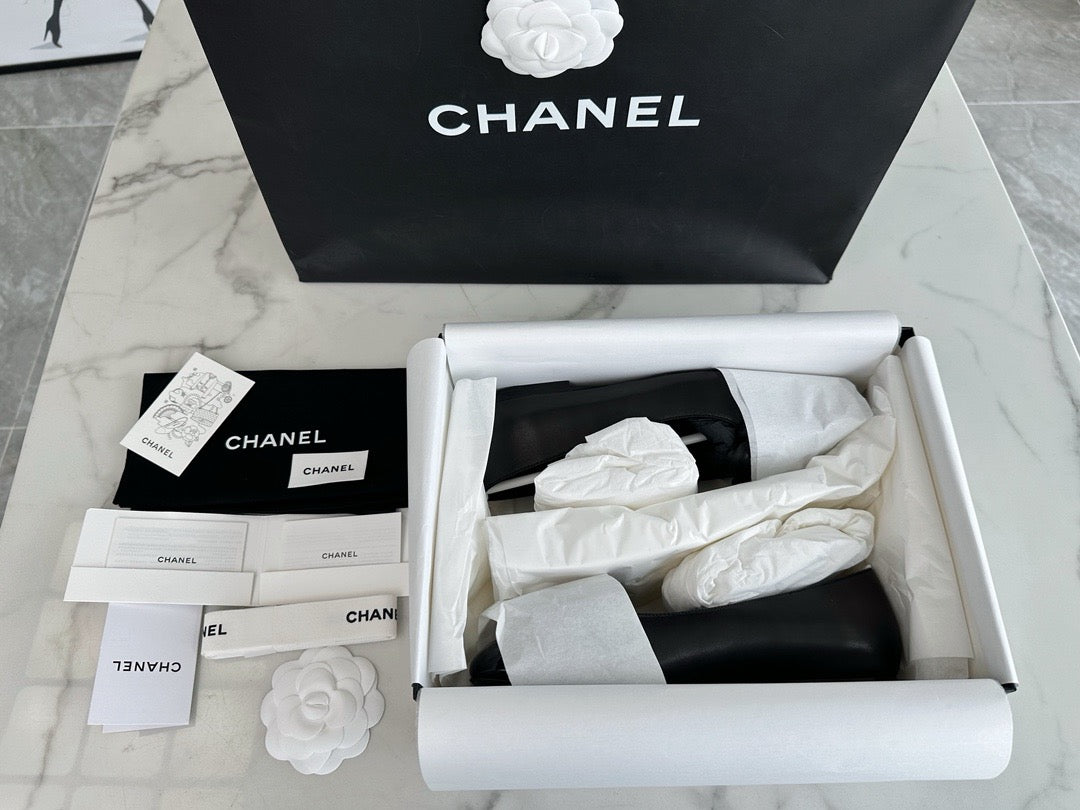 샤넬 까멜리아 발레리나 플랫