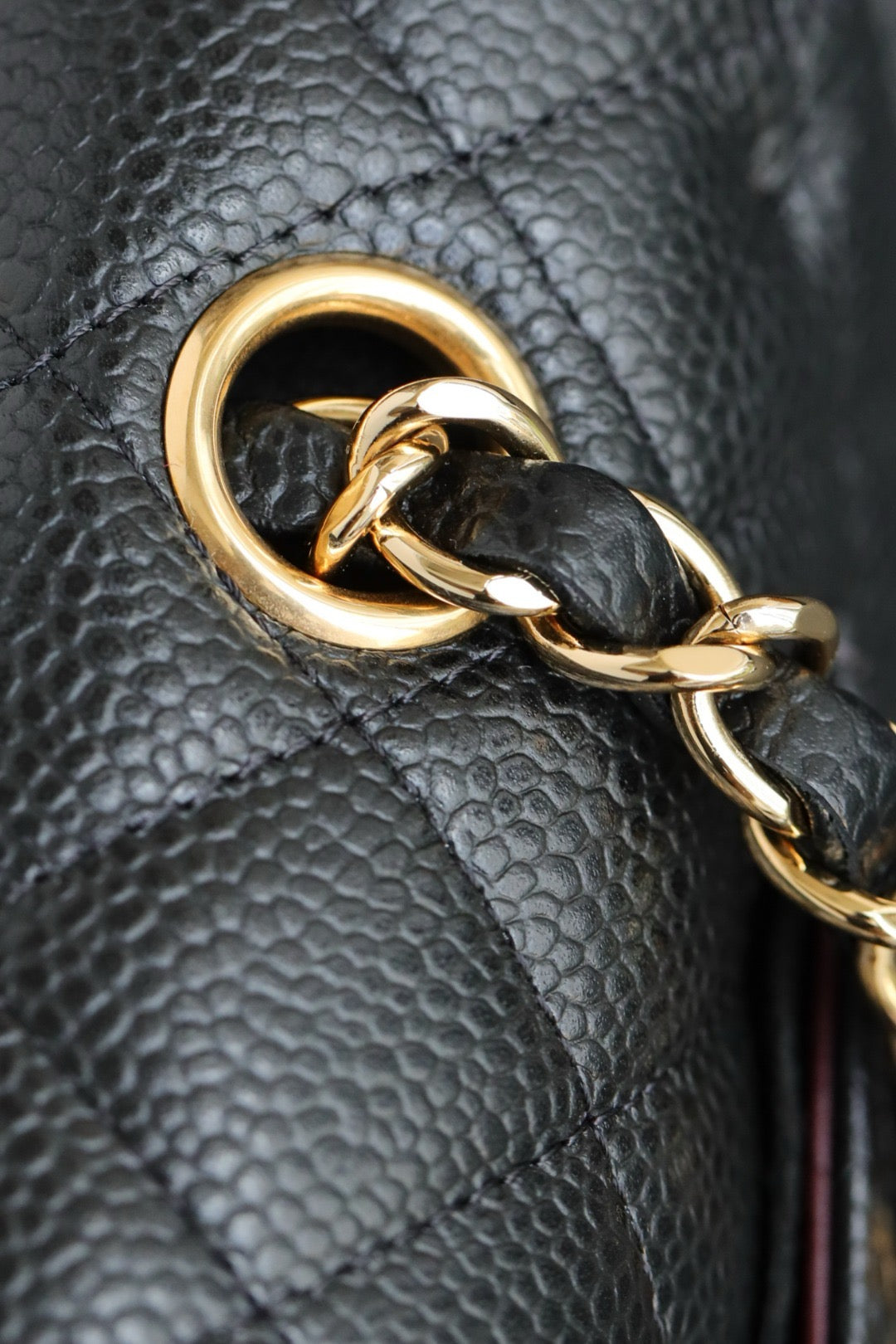 샤넬 클래식 플랩백 스몰 캐비어