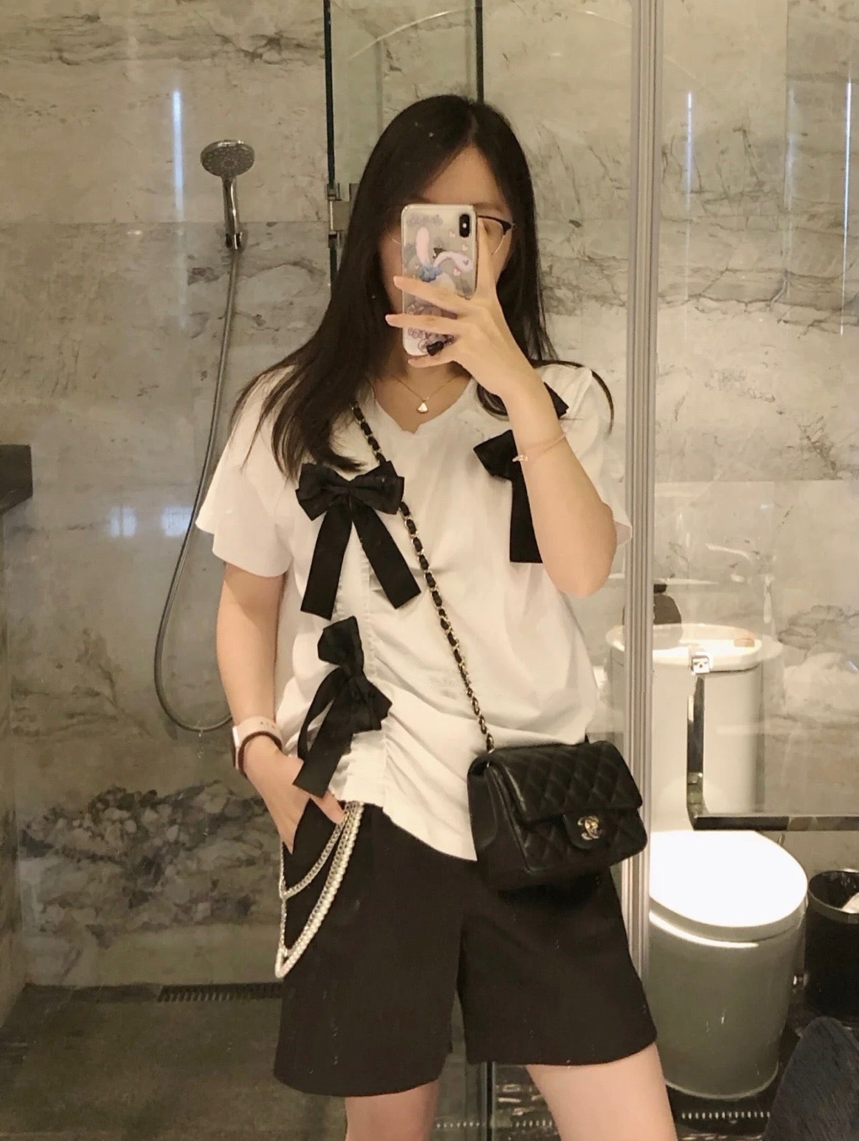 샤넬 쁘띠삭 클래식 플랩백