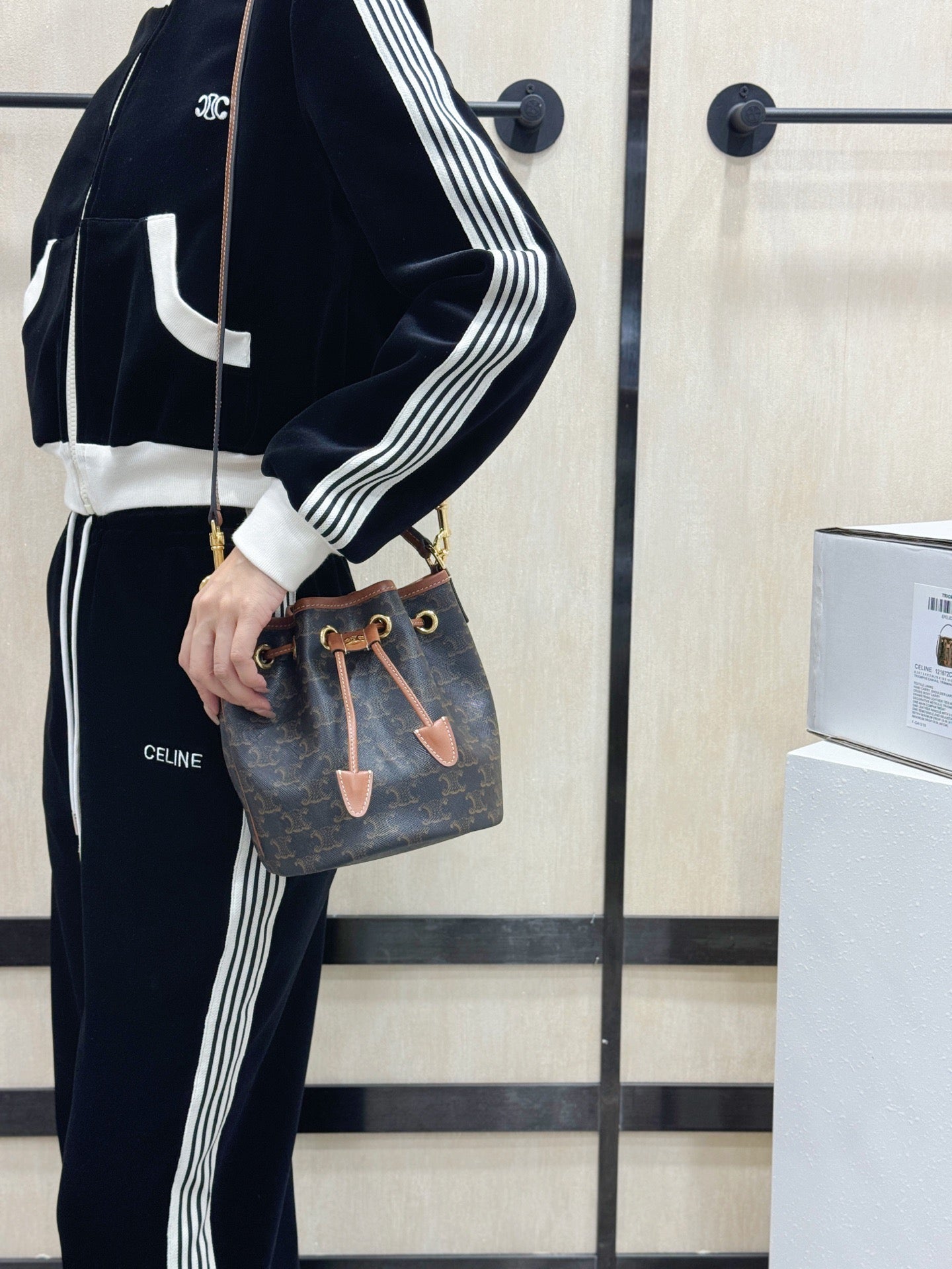 셀린느 틴 클라라백 캔버스