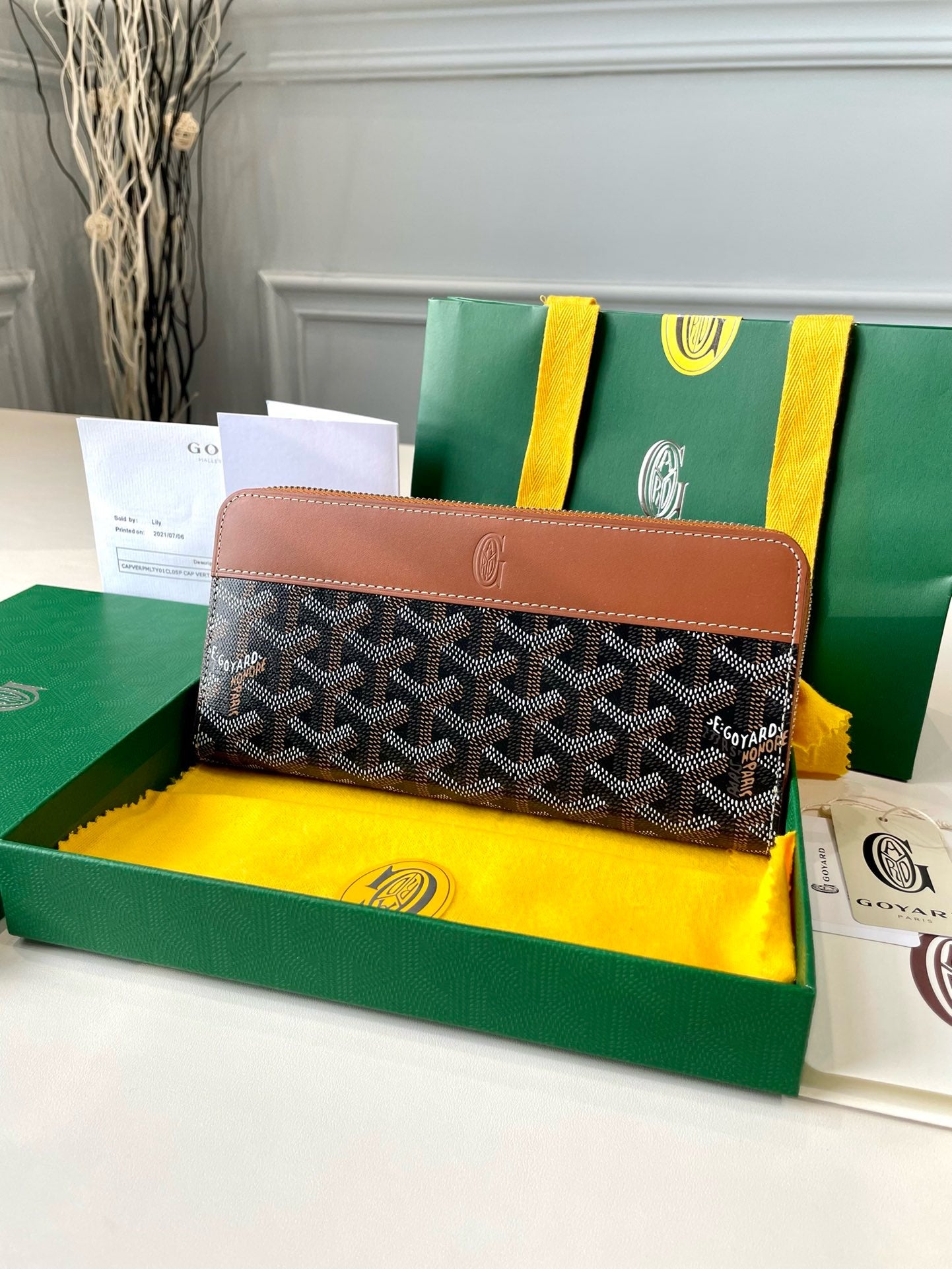 고야드 마티뇽 장지갑