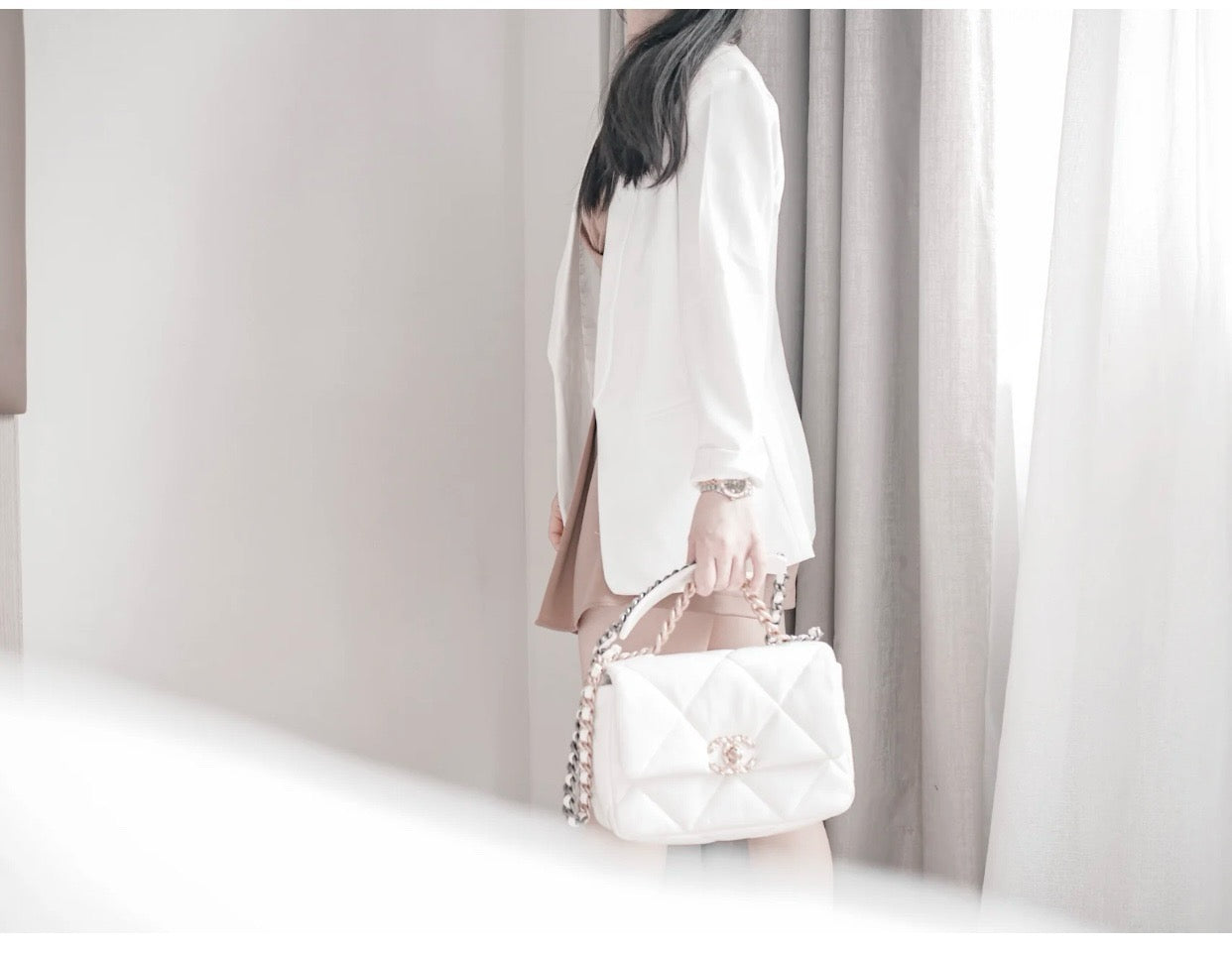 샤넬 19백 미디움