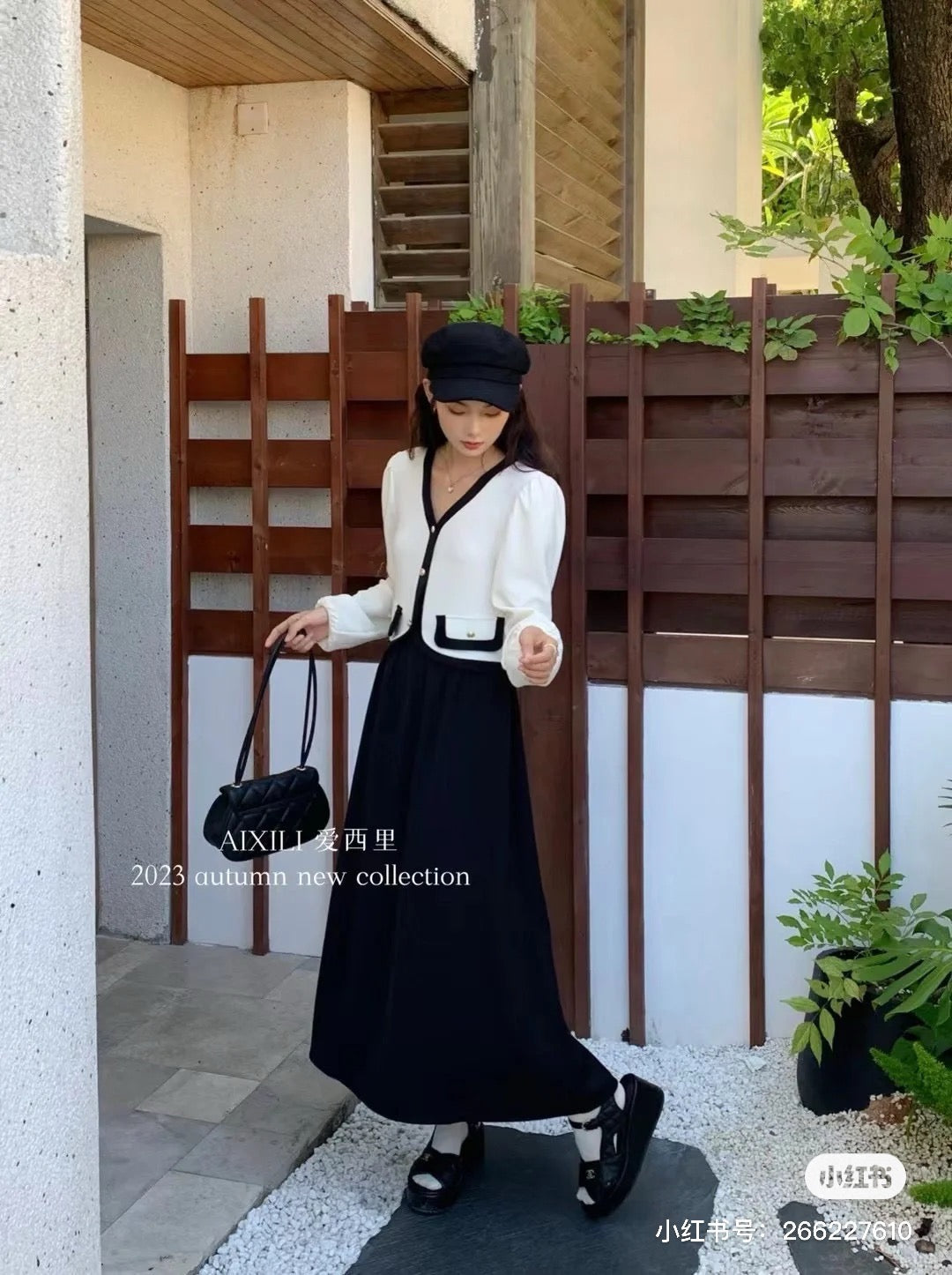 샤넬 인터로킹 CC 로고 슬링백 샌들